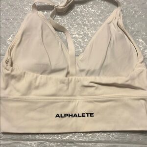 Alphalete Women's White Sports Bra